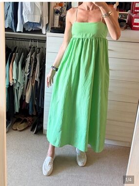 Zara Green Maxi Dress